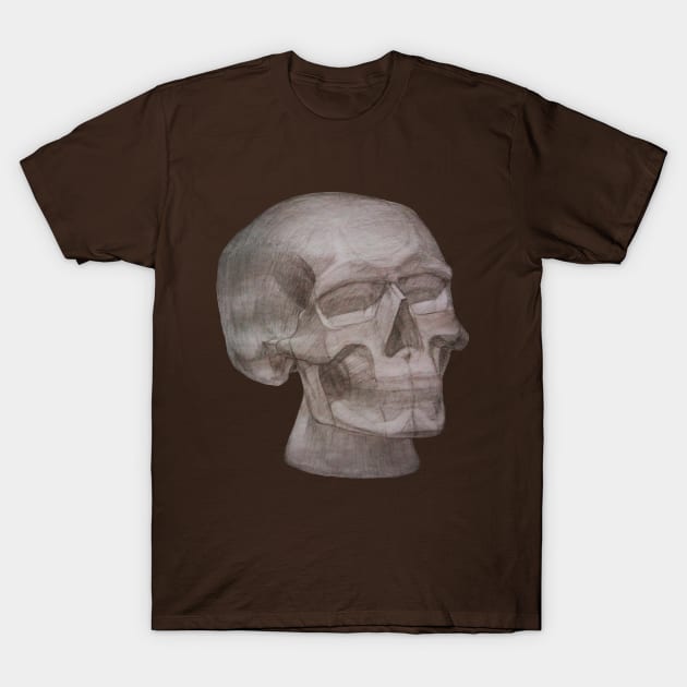 Skull T-Shirt by vo_yuva